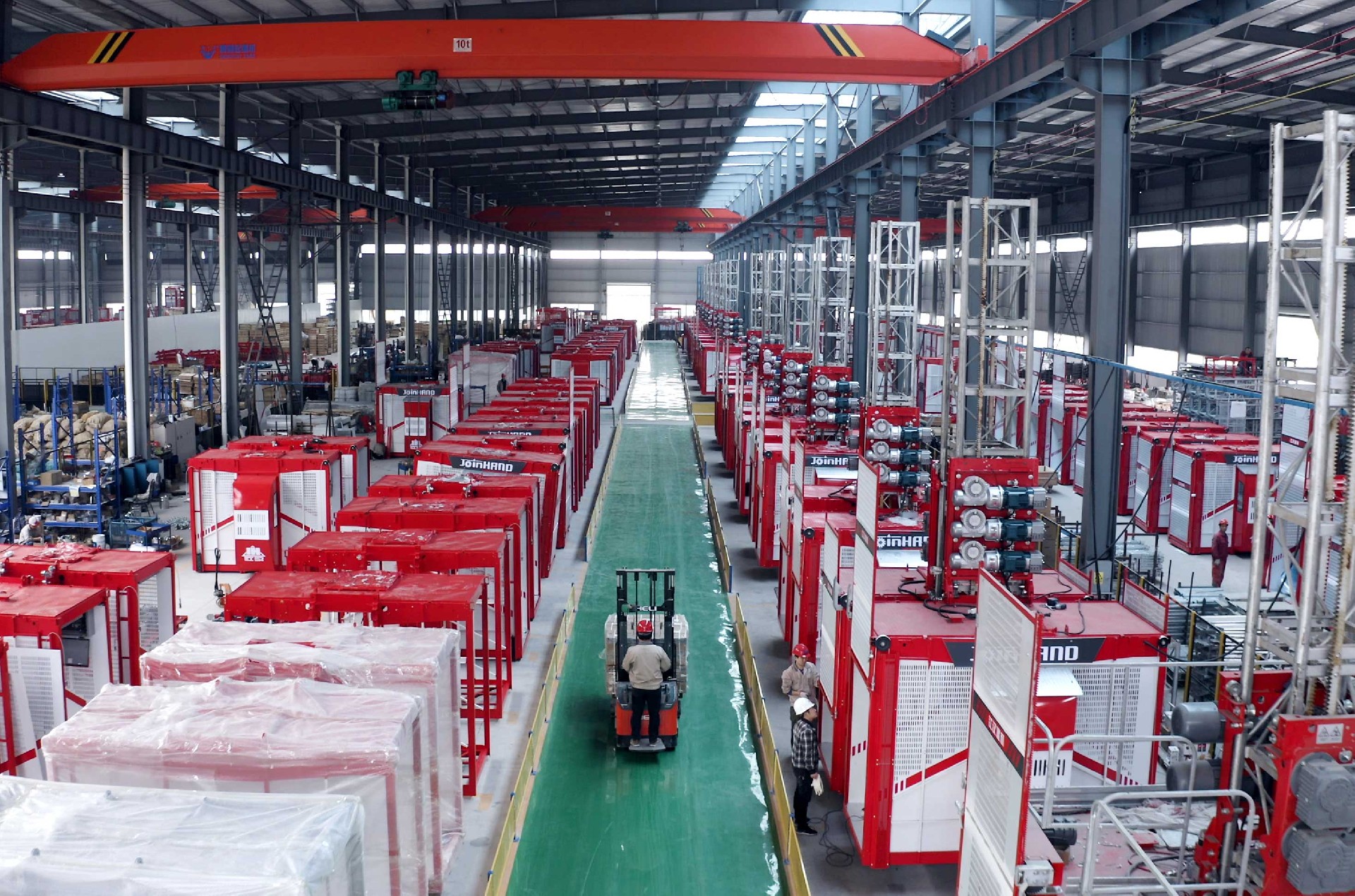 升降機(jī)裝配車(chē)間